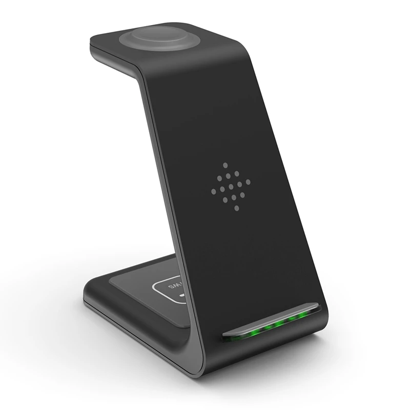 

Беспроводная зарядная станция, 3 в 1, быстрая зарядная станция, подставка для беспроводного зарядного устройства для Iphone 13/12/11, Iwatch Series 7/6/5