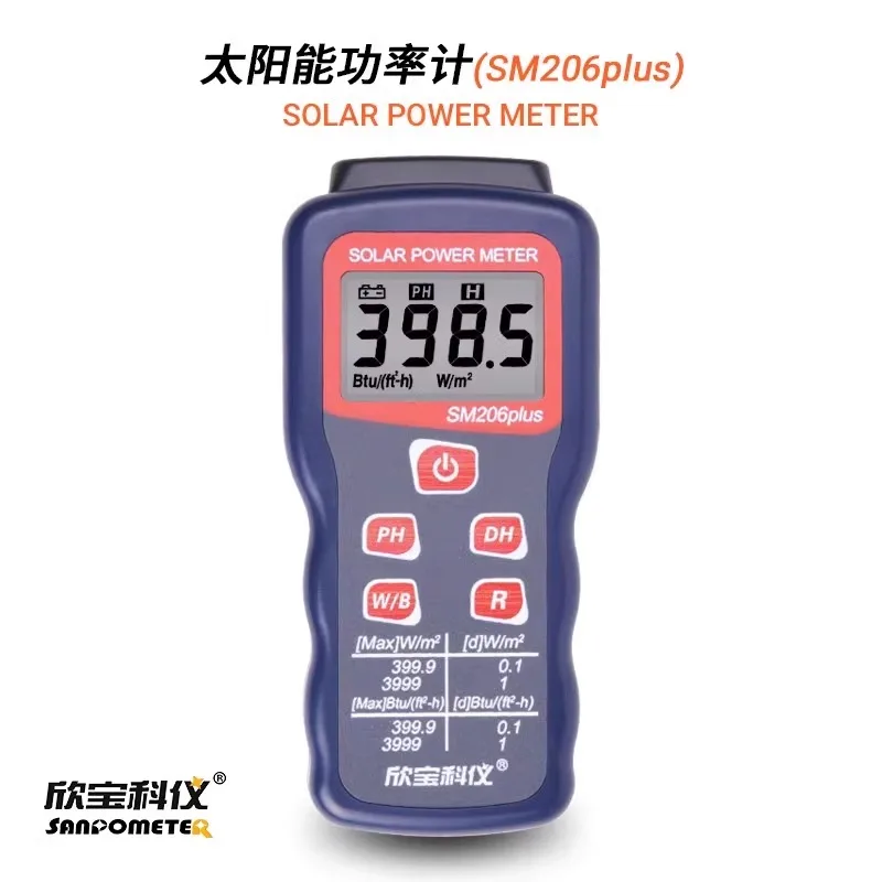 Измеритель солнечной энергии измеритель мощности измерителя радиации