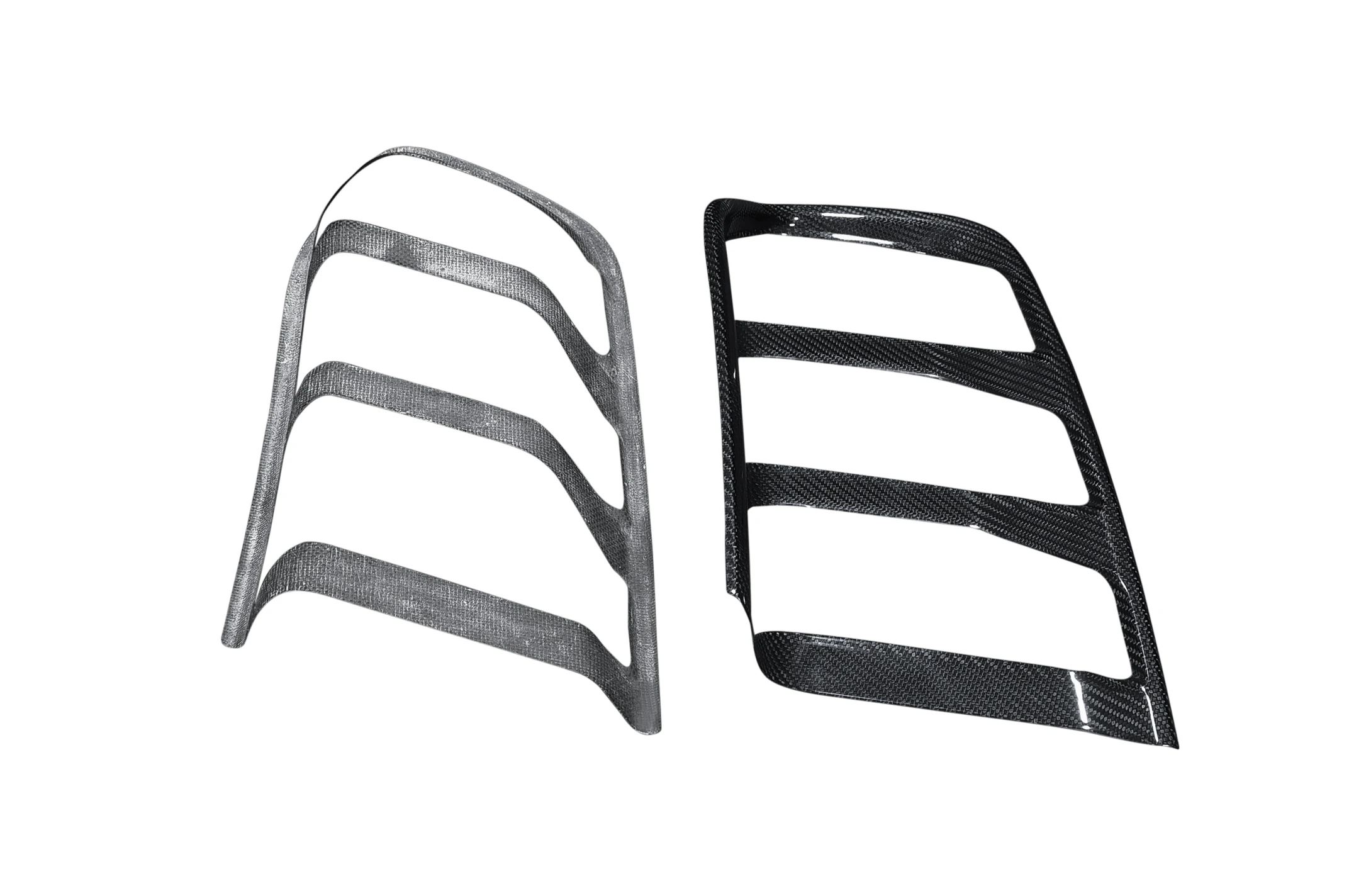 100% настоящий задний фонарь из углеродного волокна крышка заднего фонаря Bazel