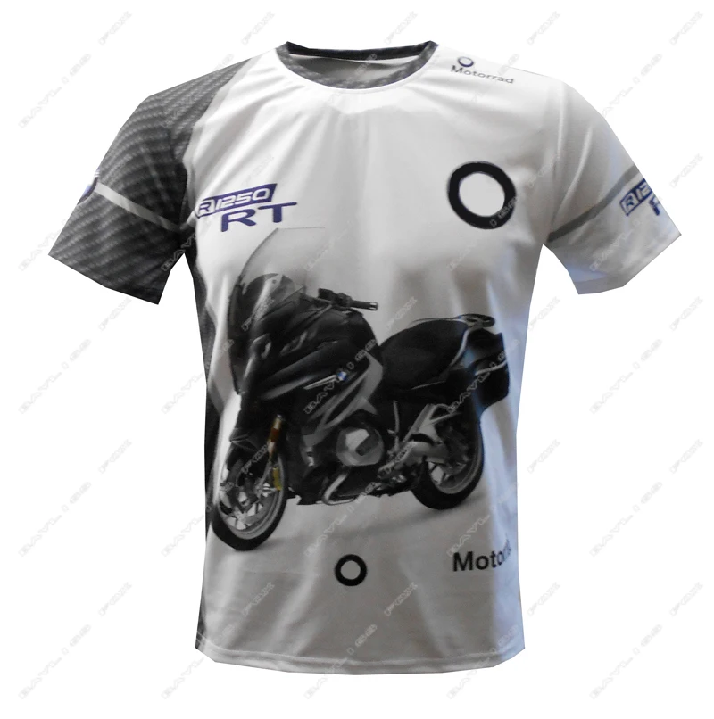 

For BMW R1250R RT Motorcycle ADVENTURE Motos Locomotive Riding Quick Dry Short Sleeve Motorrad Motocross Summer T-shirt Men's