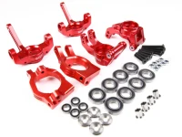 GTBracing Алюминиевый передний шпиндель и ступица заднего колеса для LOSI DBXL, DBXL-E V1.0/2.0, MTXL