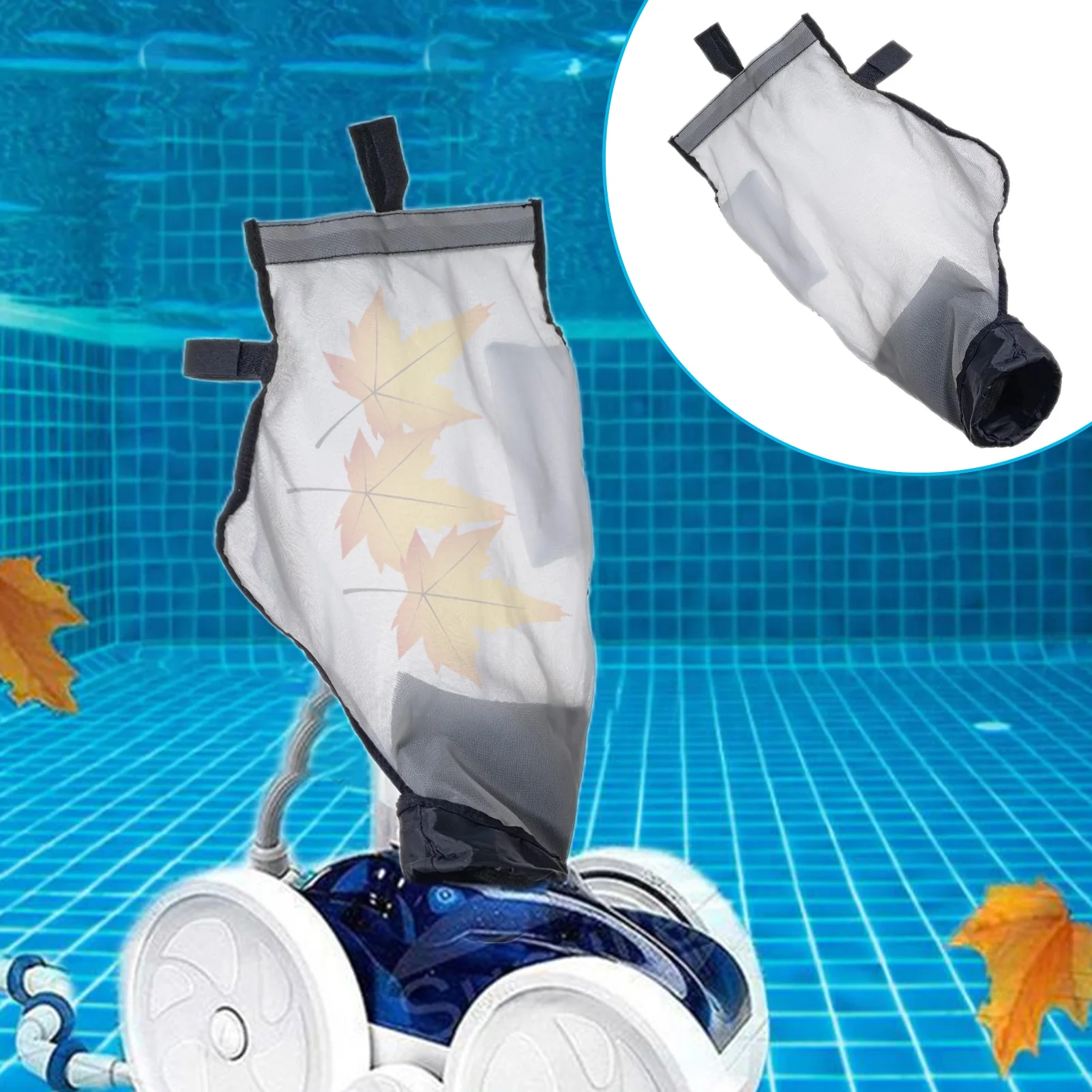 

Pool Cleaner Filter Bag Replacement Bag For Pool Cleaner Parts Pool Cleaner Parts Mesh Pool Cleaner Filter Bag For Most Debris