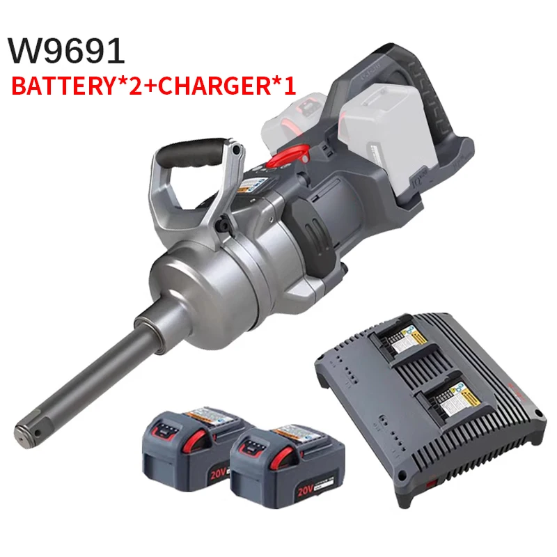 Гайковерт ударный Электрический W9691/W9491 1 беспроводной гаечный ключ с высоким