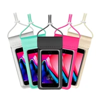 7 2 inch big phone waterproof pvc bag clear case for water games beach diving surfing skiing swimming for huawei ascend p7 p8 p9