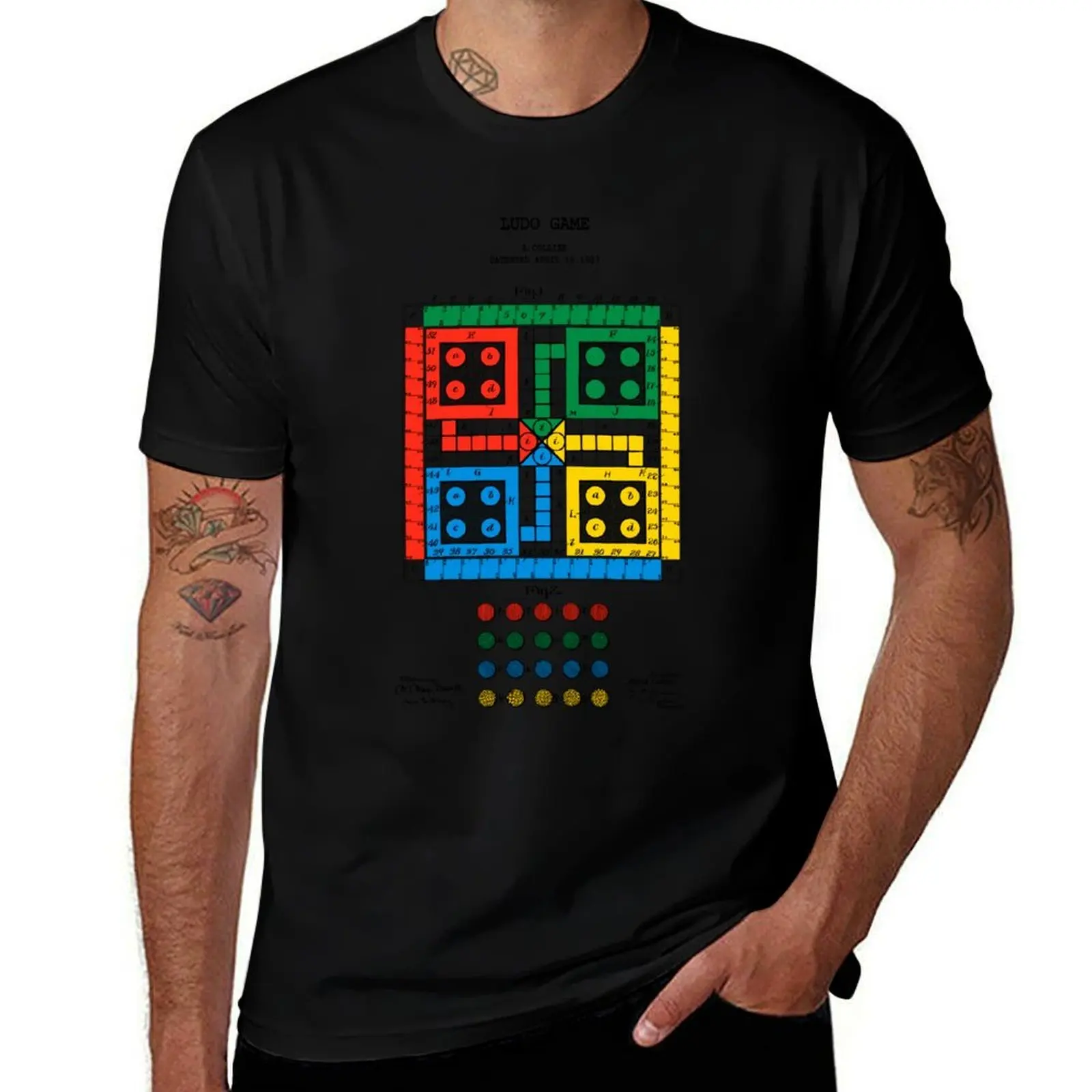 Фото Футболка Ludo Game T-Shirt Worker Basic с короткими рукавами №1