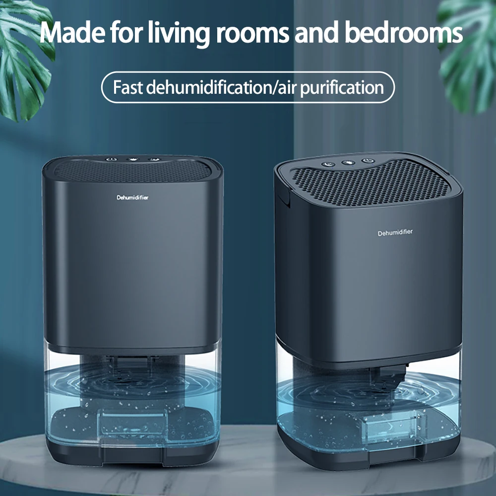 Переносной осушитель и очиститель воздуха премиум-класса 2 в 1 для дома комнаты