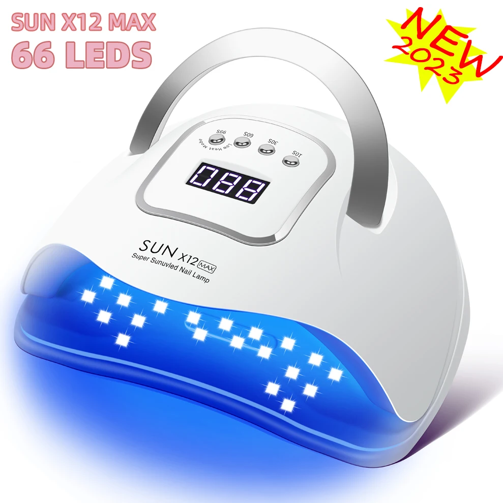 

SUN X12 Max UV LED Lamp For Nails Drying Manicure Lamp Nail Dryer For Gel Polish Professional Cabin Led Lamp Nail Art Salon Tool