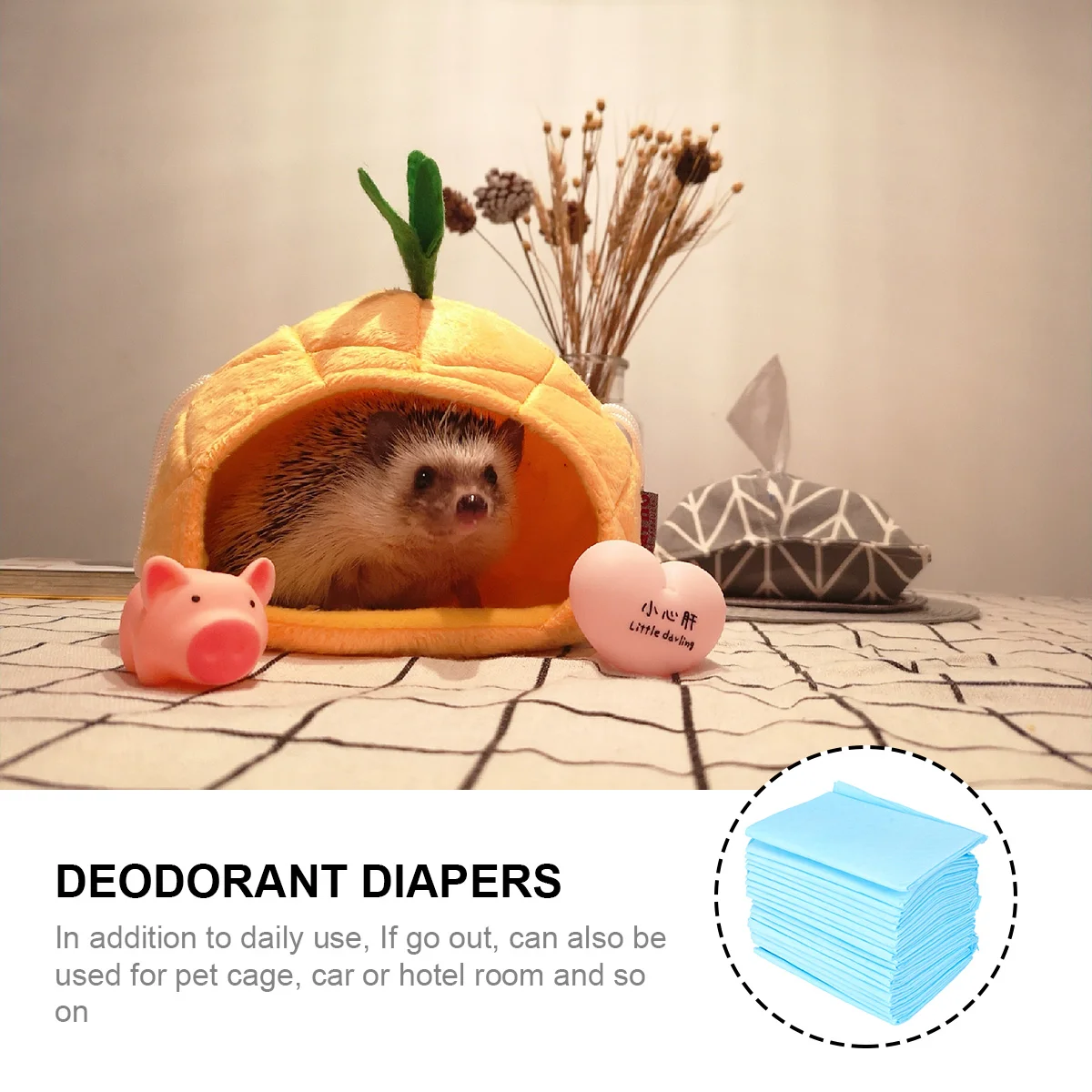 100 шт. товары для домашних животных подушечки мочи Wee Pads клетка кроликов