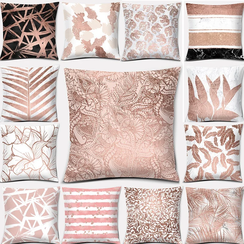 

Pink theme Home Office Decoration Pillow Bedroom Sofa Car Cushion Cover