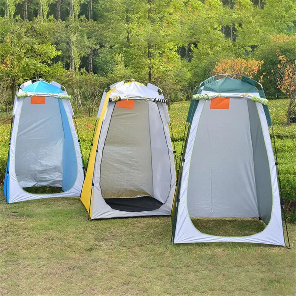

Pop Up Privacy Tent Camping Shower Tent Foldable Changing Room Rain-proof For Outdoors Hiking Travel 120x120x190CM