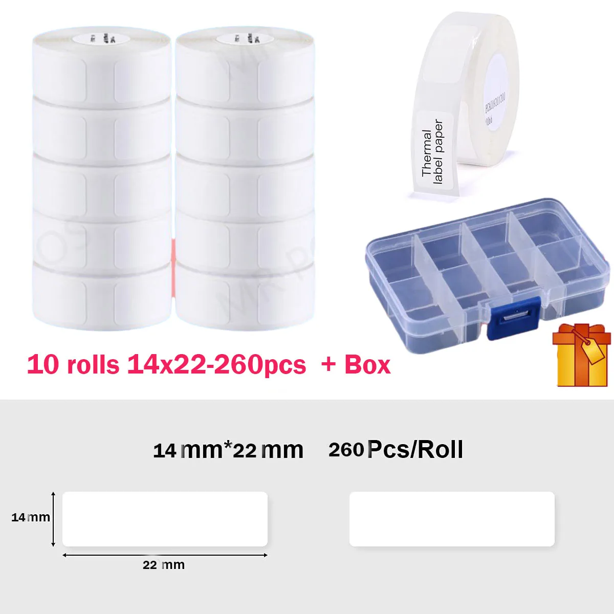 

Niimbot D11 D110 этикетка лента для супермаркета Водонепроницаемая устойчивая к разрыву масла ценовая этикетка чистый цвет устойчивая к царапина...