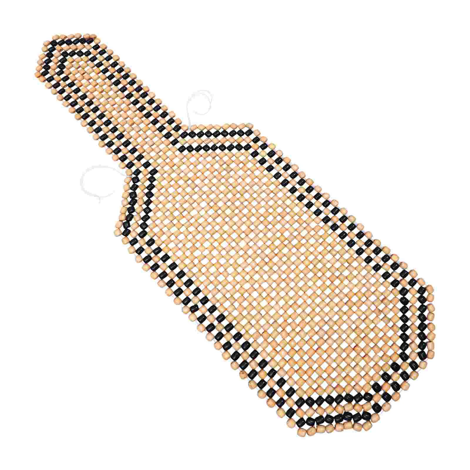 

1Pc Car Wood Beaded Cushion Durable Summer Cover Useful Pad