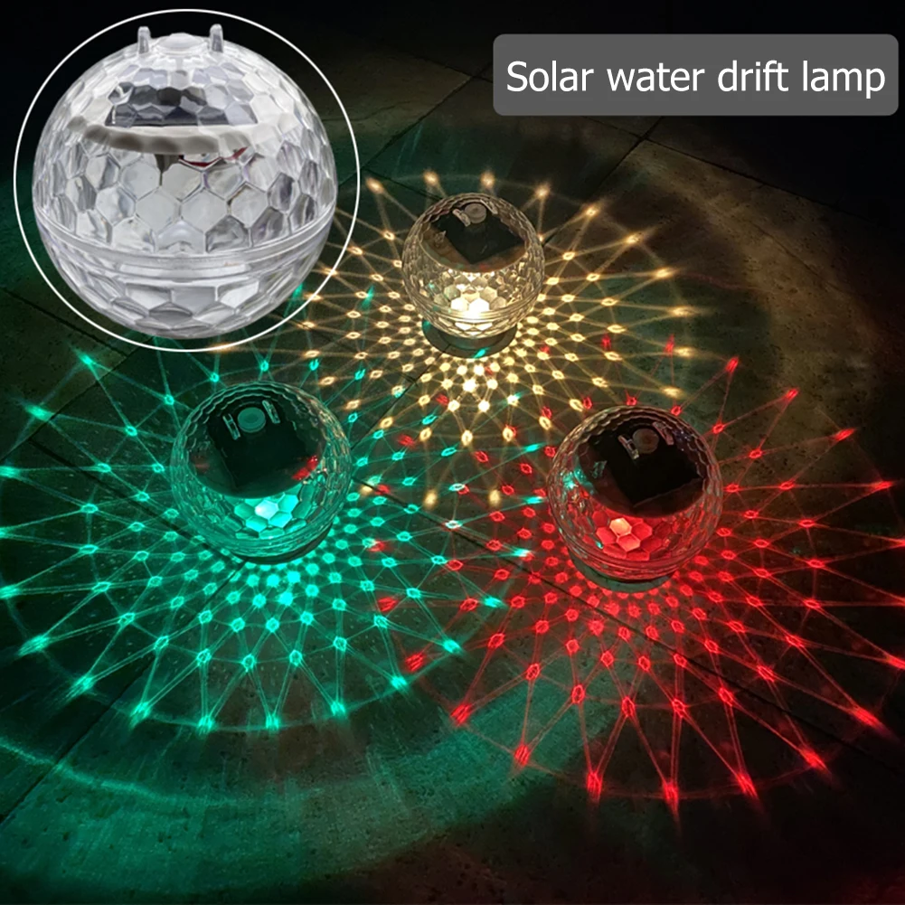 

Floating Light LED Light Solar Water Float Light Ball Multi Color Changing Water Drift Lamp Waterproof Pool Garden Decor