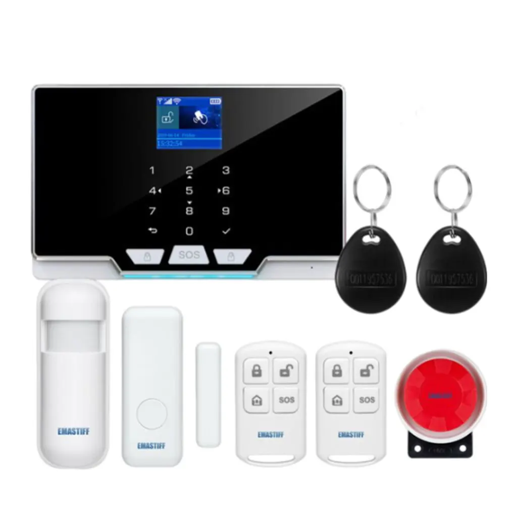 Tuya Intelligent Wireless Infrared Alarms Voice Prompts WIFI Security System Smartphone APP Control Induction Detector