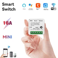 tuya wifi zigbee mini smart switch 2 way control 16a switch tuya smart home automation sensor work with alexa google home