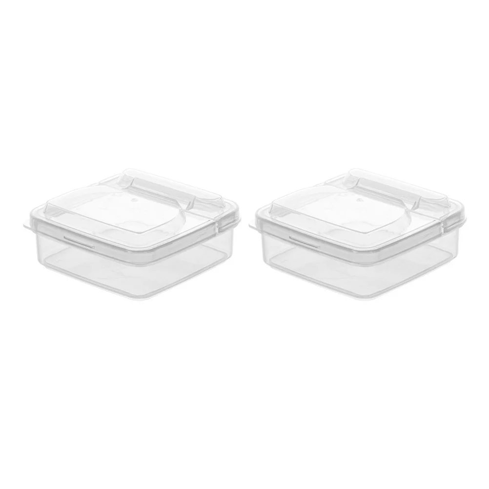 

Box Food Storage Clear Butter Fridge Cheese Container Containers Fresh Refrigerator Transparent Boxes Fruit Plastic Keeper