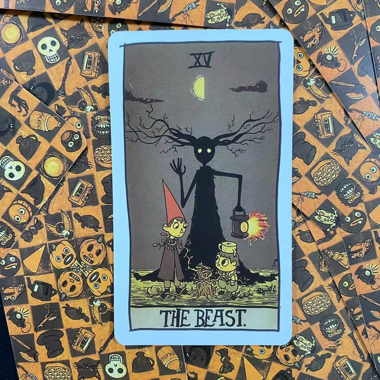 10 3*6 см Tarot of Unknown