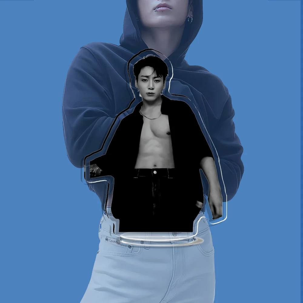 Новинка акриловый Золотой альбом Kpop Standee Never Let Go JIN фигурки Stander audds Teakook аксессуары