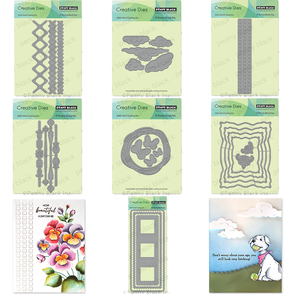 

New Rectangular Frame Metal Cutting Dies No Stamps For Diy Dies Scrapbooking Paper Cards Hand Ledger Handmade Decoration Craft