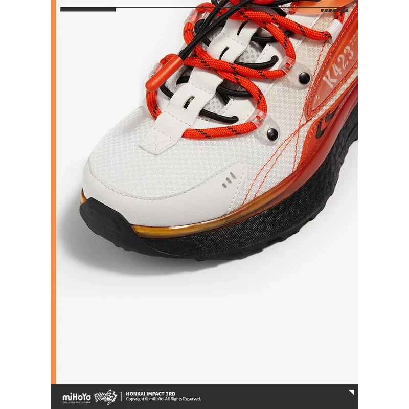 Официальная спортивная обувь Honkai Impact 3 Kiana Kaslana Doujin модные удобные кроссовки