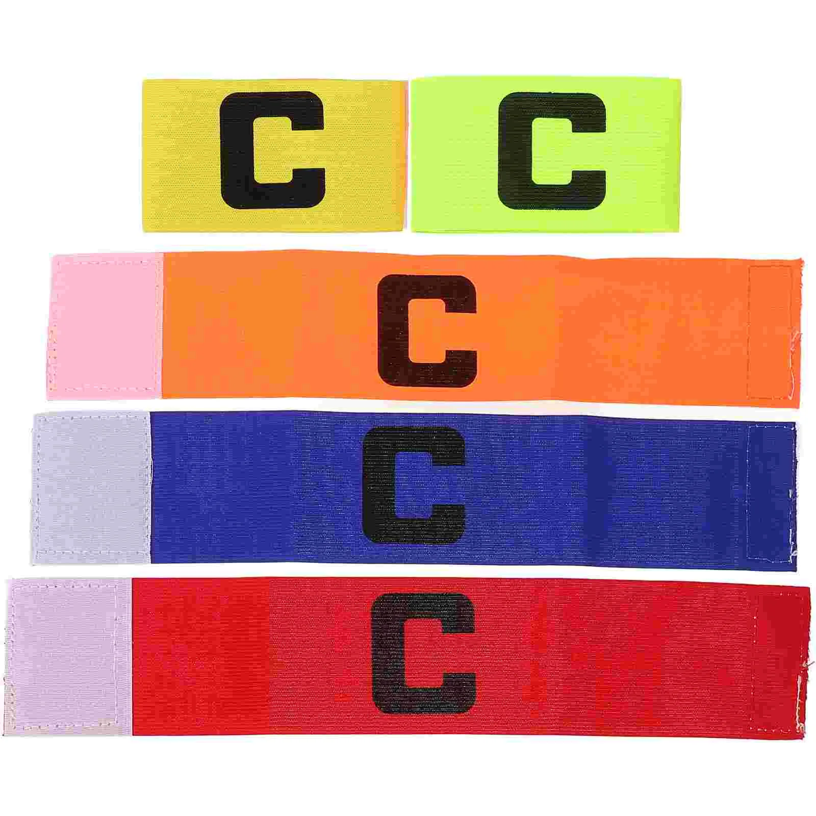 5 шт. футбольный капитан повязка на руку браслет аксессуары спортивный