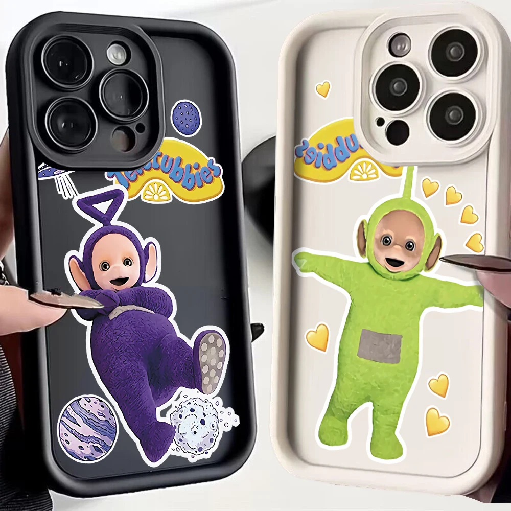 Милый мультяшный детский чехол для телефона T-Teletubbieses Xiaomi Redmi12 12C K30 K40 K50 Note 11 12 13 Pro с