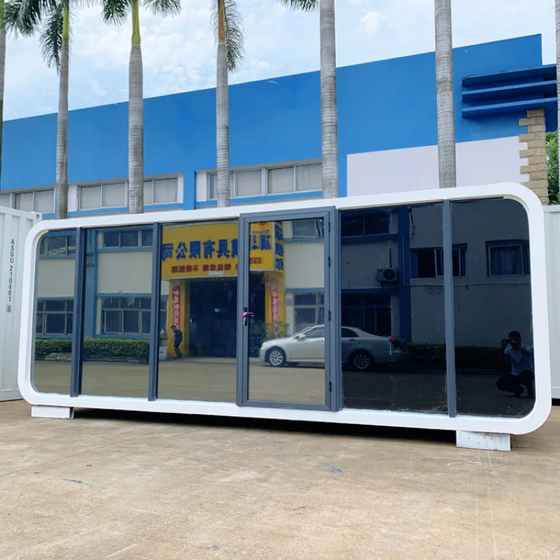 20-футовый новый продукт портативные небольшие капсульные яблочные домики