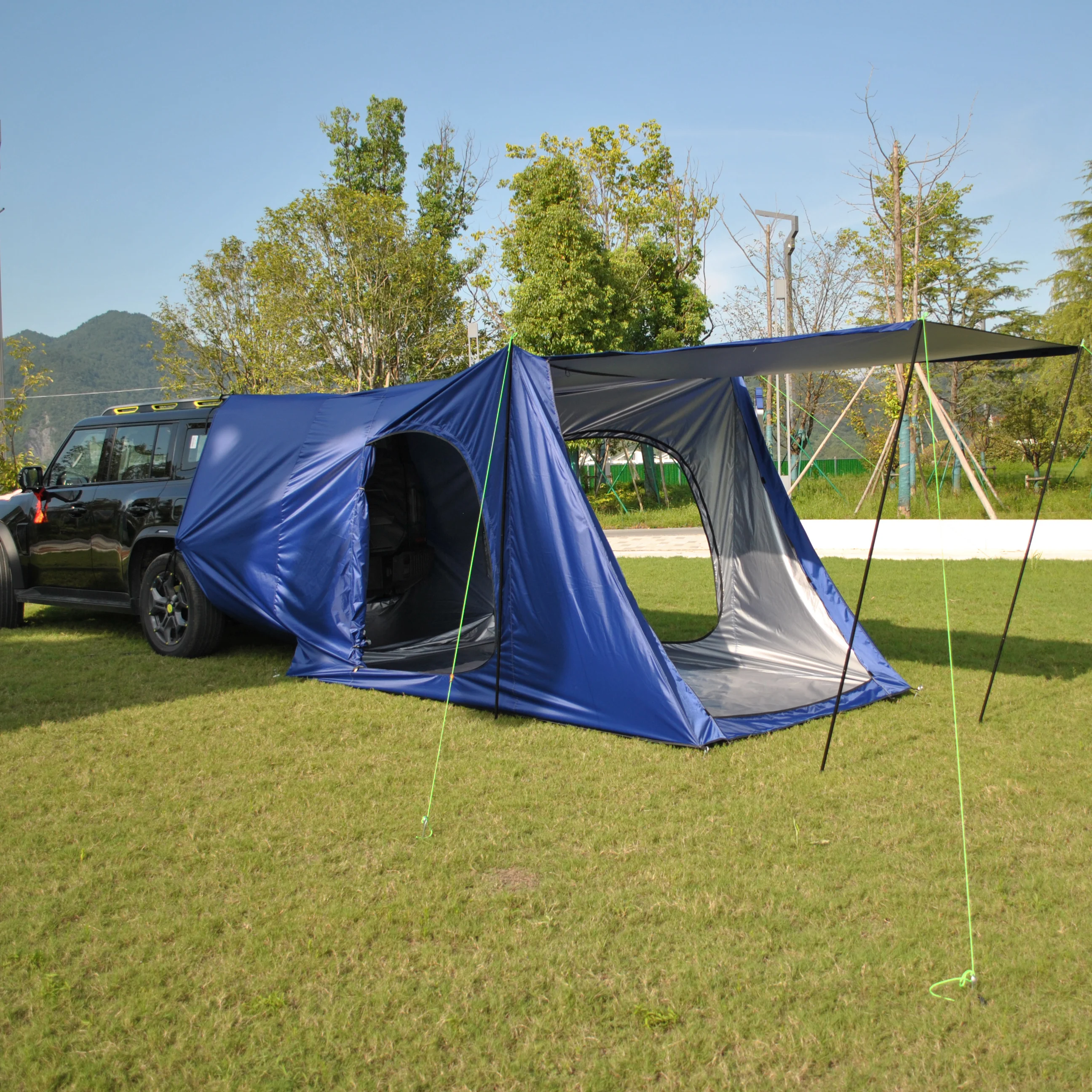 Палатка для внедорожника универсальная палатка кемпинга тройное расширяющееся