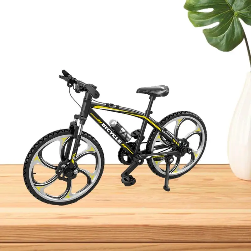 

Модель горного велосипеда миниатюрная для мальчиков, гоночный мини-велосипед на палец, игрушка для езды на велосипеде, подарок для детей