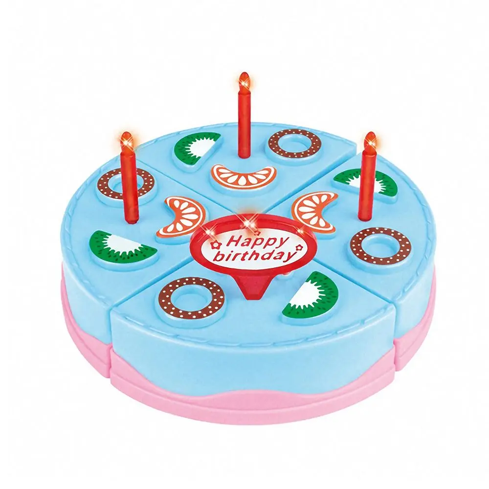 

10pcs/Set Kitchen Toys Pretend Play Cutting Cake DIY Pretend Role Play Classic Kids Educational Toys for Children Kids Fake Food