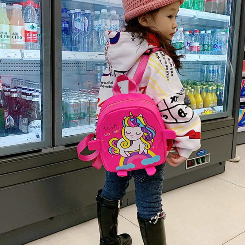 Creative New Unicorn Children Small Backpacks In Kindergarten Cartoon Cute Boys Girls Mini School Bags for Kids Sac Licorne Hot