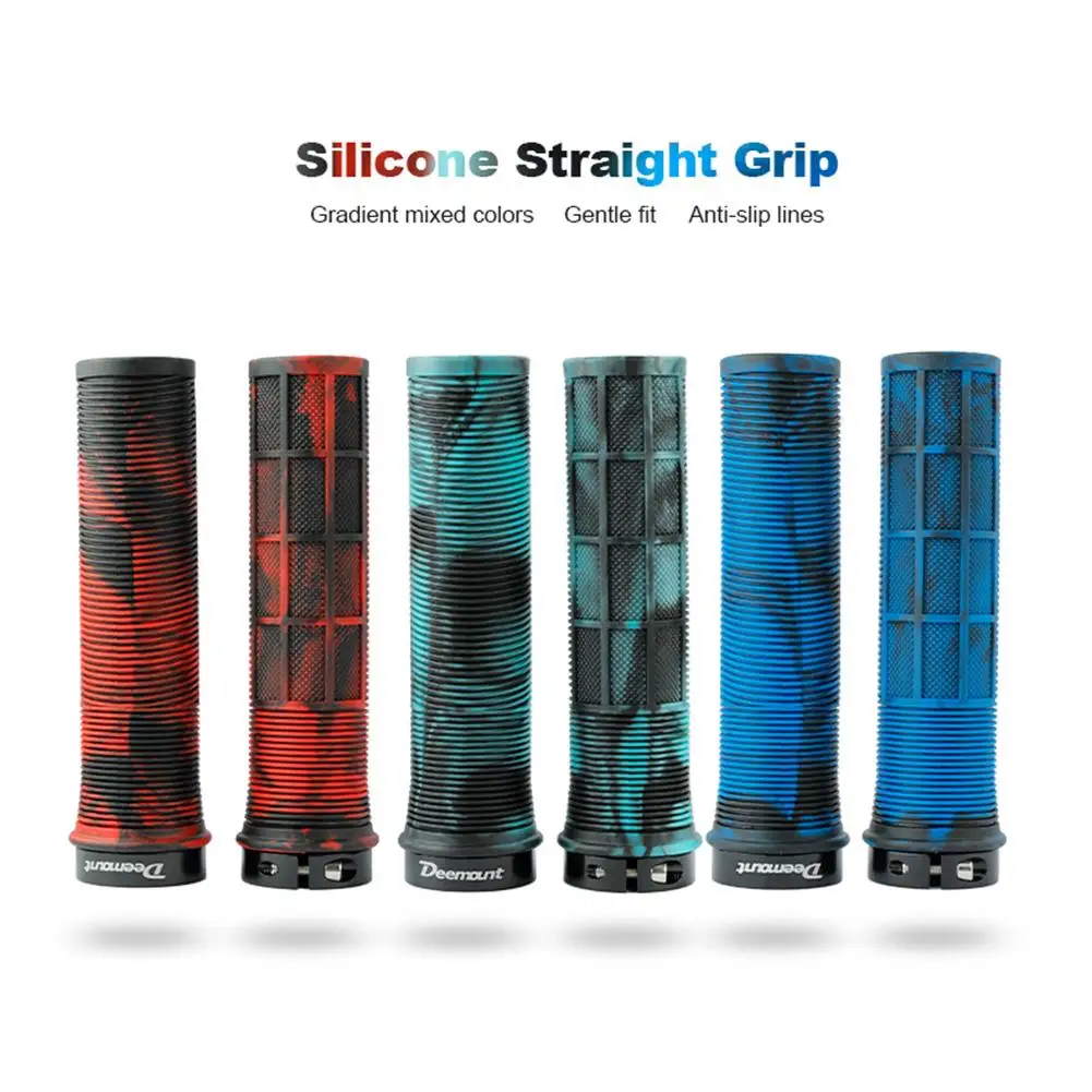 

1 Pair Bicycle Handlebar Cover Colorful Anti-slip Mountain Bike Handlebar Grips Bicycle Accessories