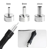3pcs stainless steel welding nozzle hot air gun tips 5810mm for 858 858d 868 868d heat hot air rework station soldering tools