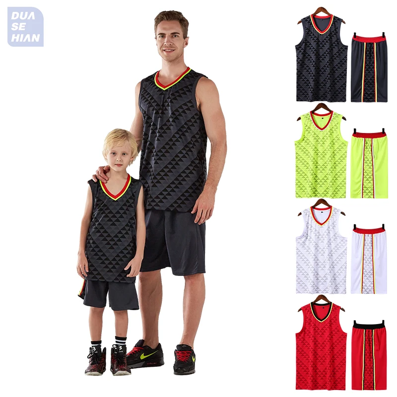 

Набор мужских баскетбольных Джерси, индивидуальная дышащая и быстросохнущая баскетбольная форма для взрослых и детей, спортивная одежда