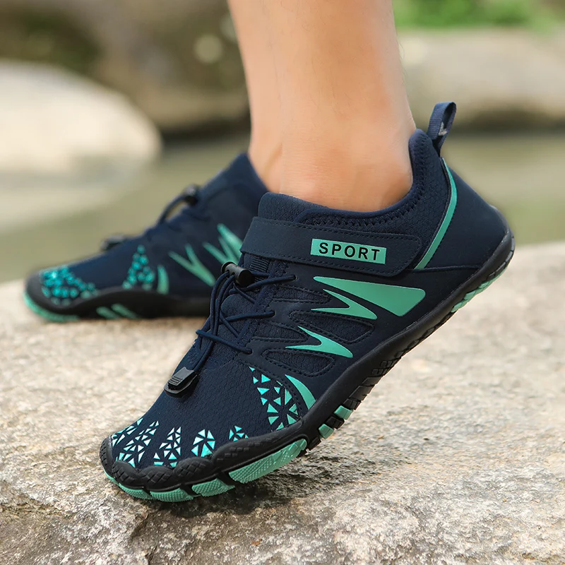 2022 New Beach Aqua Water Shoes Men Quick Dry Women Breathable water Sneakers Footwear Barefoot Swimming Hiking Gym Shoes