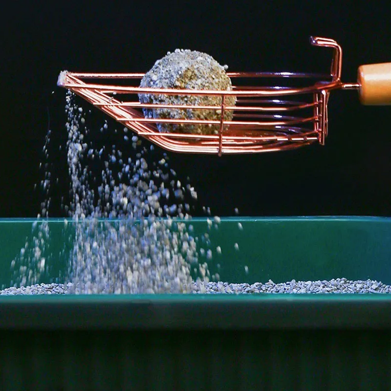 Лопата для кошачьего туалета из нержавеющей стали