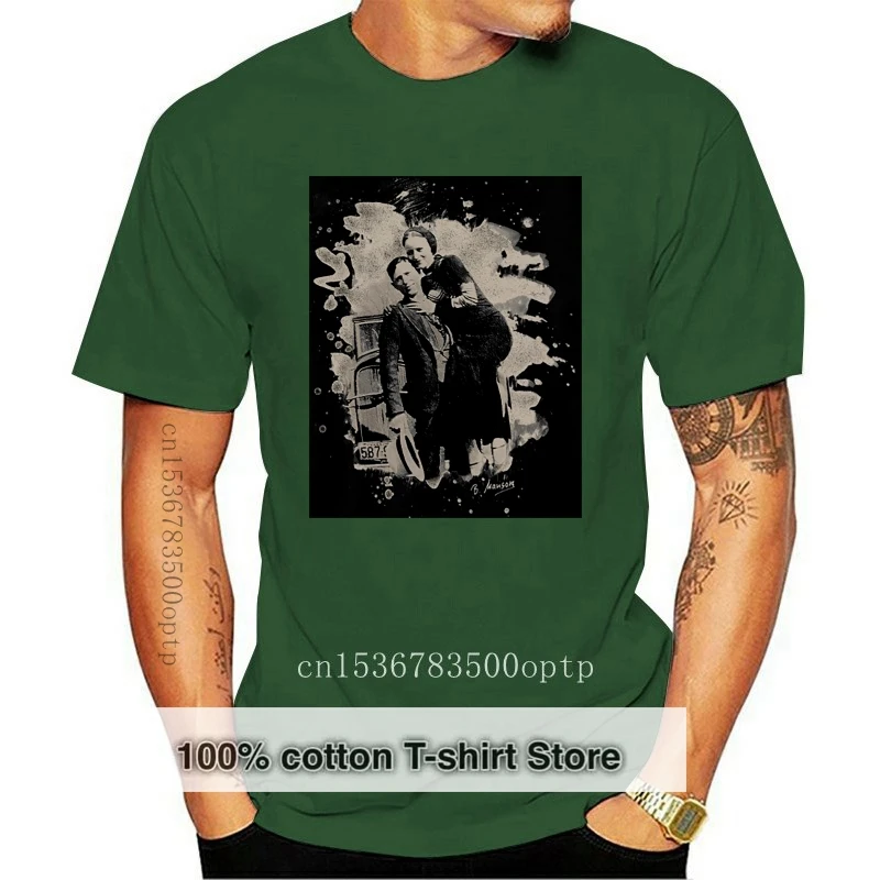

2019 Printed Men T Shirt Cotton Short Sleeve Bonnie Clyde (bleached look) T-Shirt Women tshirt