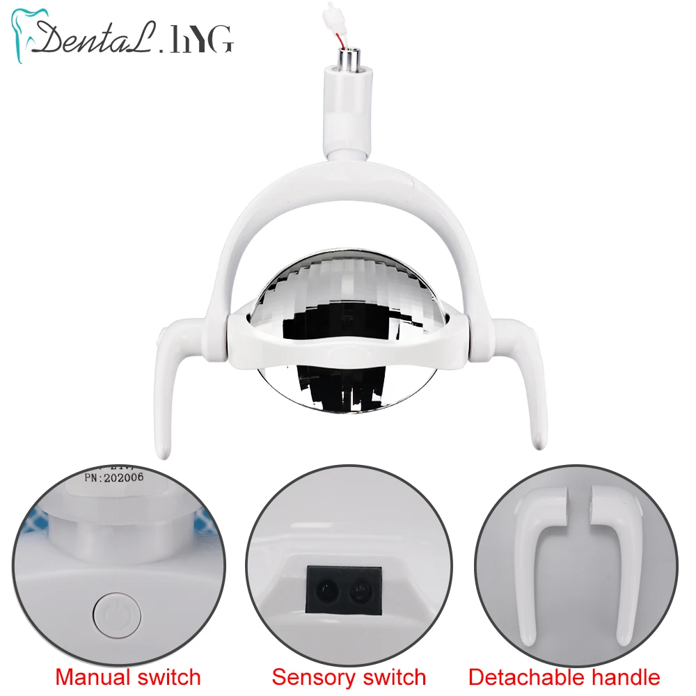 Dental Induction Light Operation Shadowless LED Lamp For Dental Units Chair Dentist Equipment Teeth Whitening
