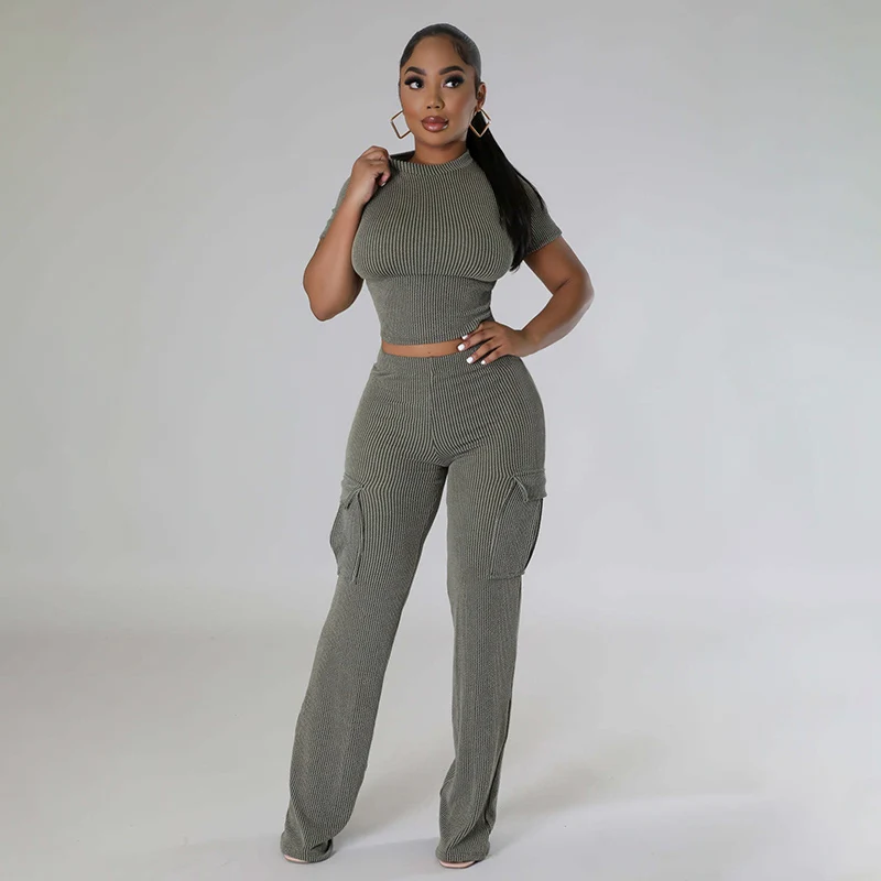 BIIKPIIK однотонный вязаный комплект из двух предметов одежда для активного отдыха