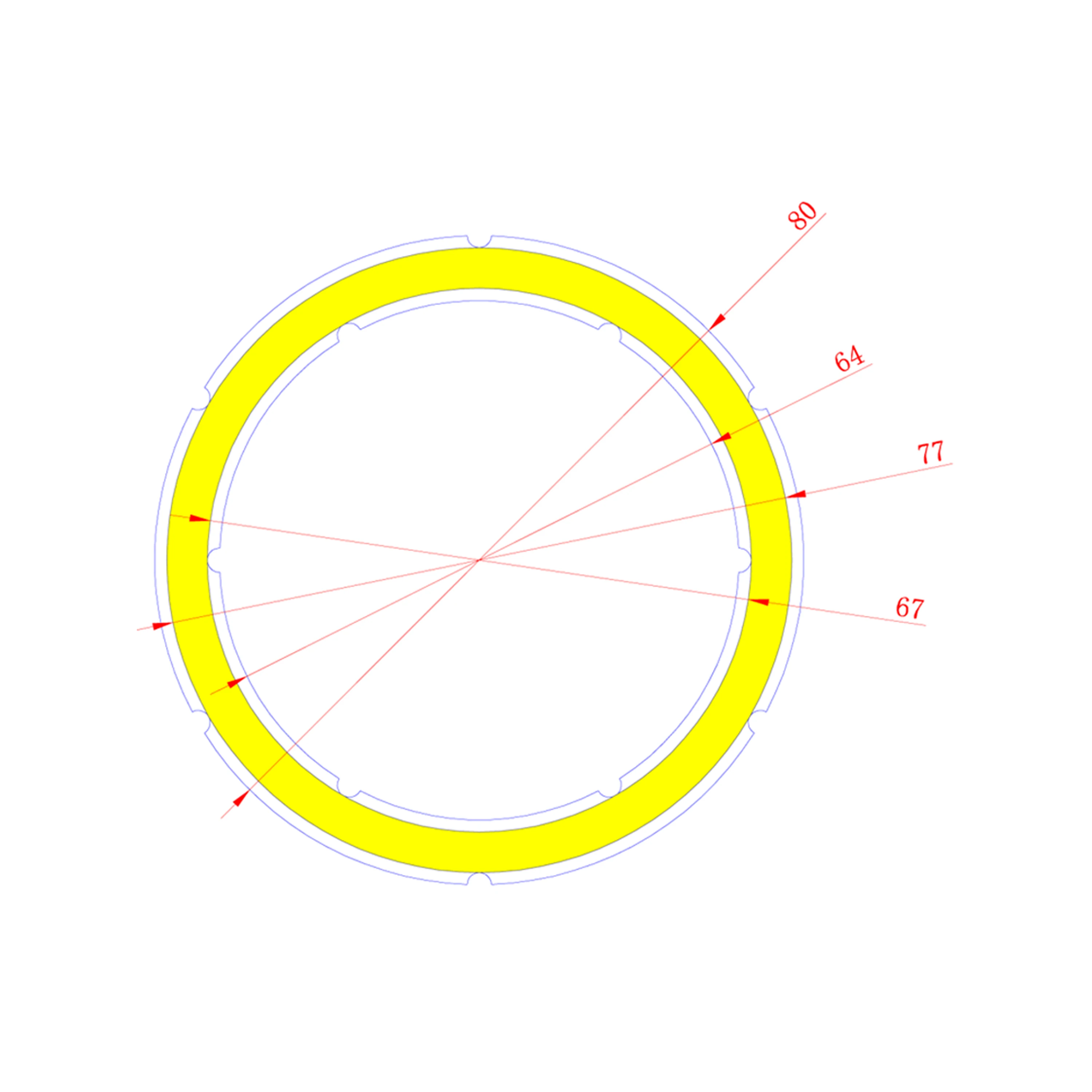 круглый источник света