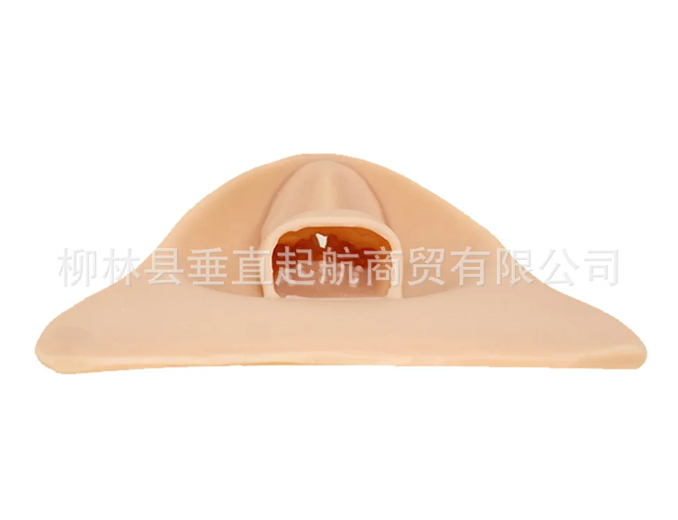 CD cross-dressing silicone one-piece insert put in underwear male disguised as femaleWhite tiger-shaped pseudo-mother male