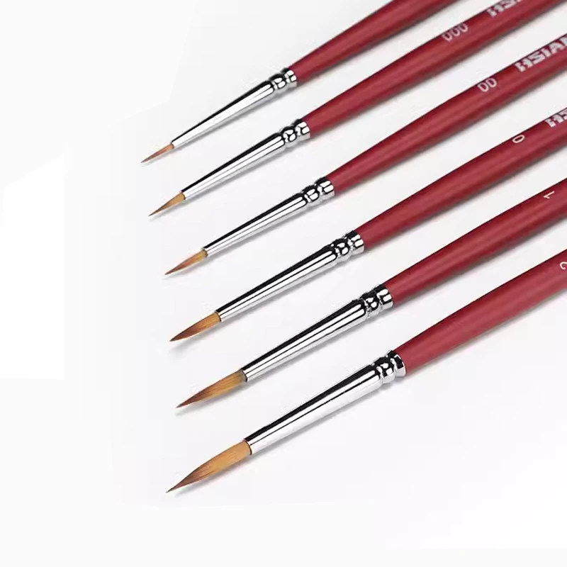 Остроконечная кисть для рисования пластиковая модель фигурки хобби крафт куклы