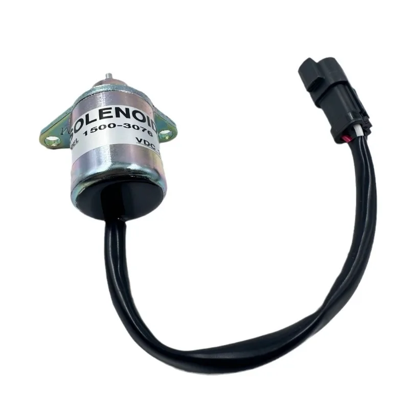 Соленоид отключения подачи топлива для двигателя Yanmar 3TNE72 Thermo King TK249 12 В MD-100 41-6383 42-0100 41-4306 129486-77952 1500-3076 (art.: 3920d193f63e2) - 3920d193f63e2