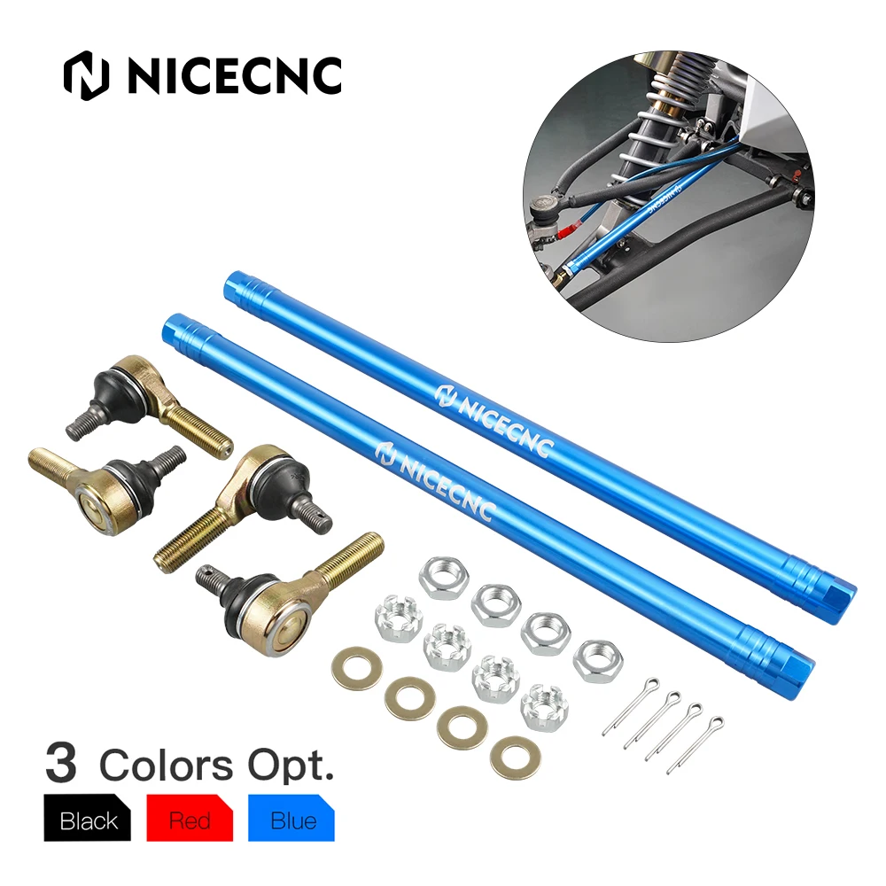 NiceCNC ATV Ball Joint Tie Rod Ends Kits For YAMAHA YFZ450R YFZ 450R 450 R 2009-2022 2021 2020 2019 2018 Aluminum Accessories