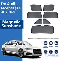 for audi a4 b9 sedan 2015 2021 magnetic sunshade shield windshield mesh car side frame curtain rear front window sun shade visor