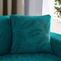 1pcsset thick jacquard cushion cover concise pillowcase square sofa bed home decorativethrow pillowcase 40x40cm