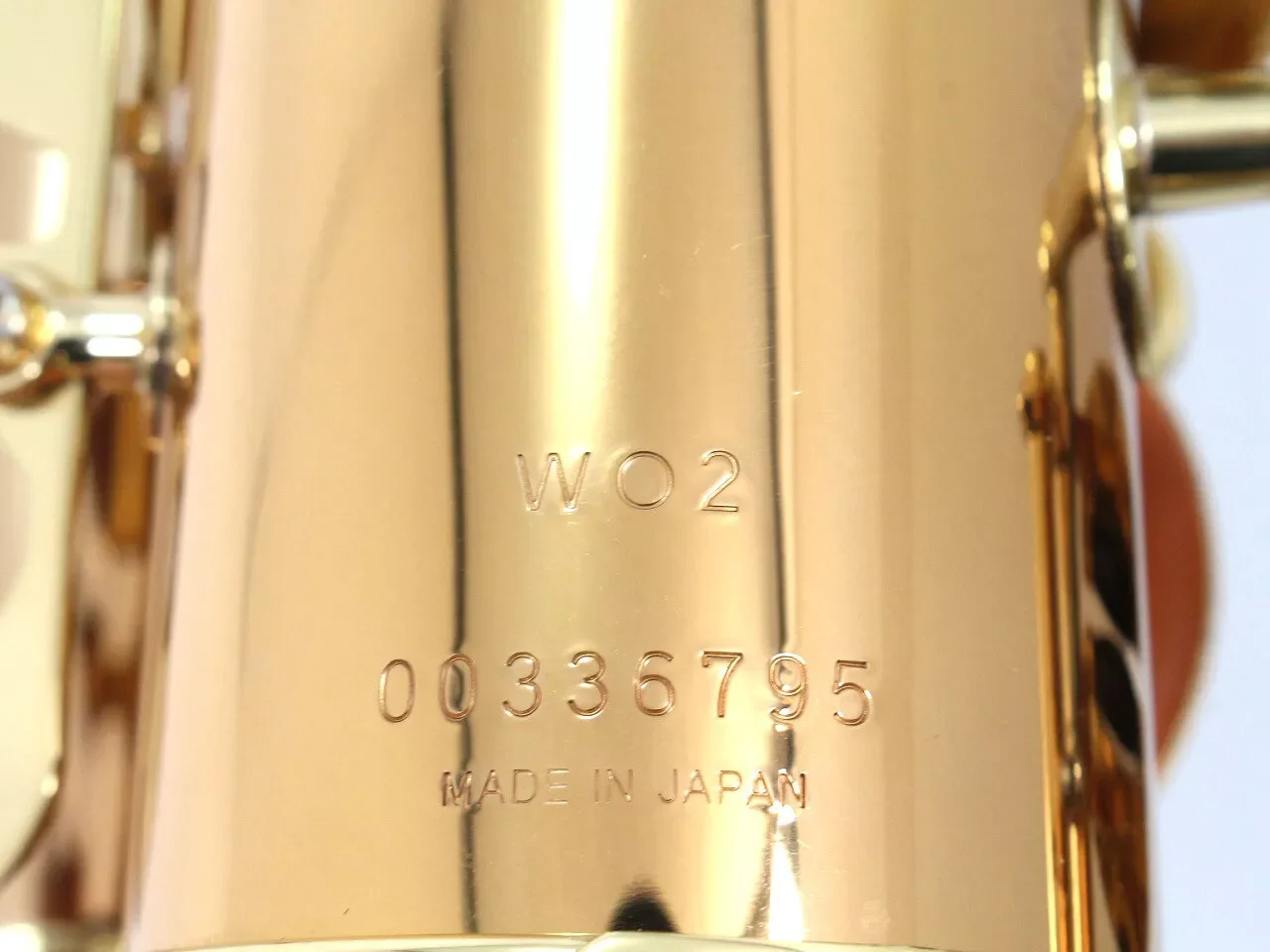 Японский альт-саксофон A-902 плоский E-фосфор медь розовое золото