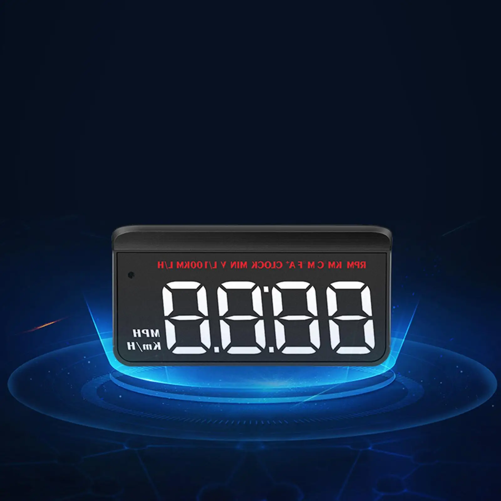 

Car HUD Head up Display M5 W/ Reflection Film Battery Voltage for Cars