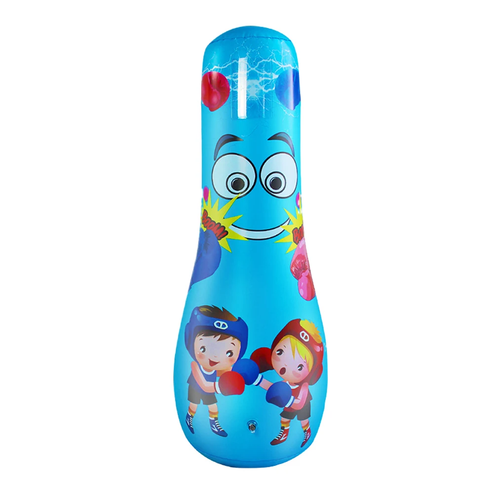 

Home Gym Fitness Adults Kids Boxing Bag Tumbler Inflatable Free Standing Stress Relief Kick Training Target Toys Sandbag