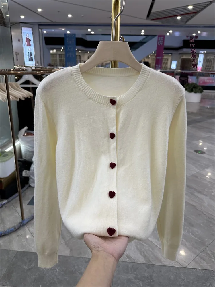 Модный вязаный пуловер для мам осенняя одежда 2024 новая рубашка в стиле вестерн